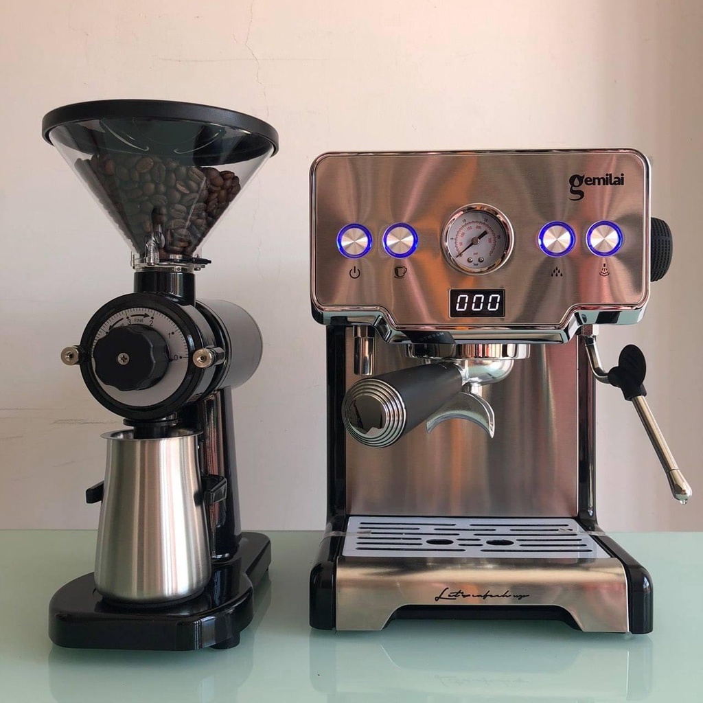 Combo máy pha cà phê Gemilai 3605 - 500N