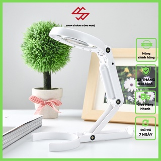 Kính lúp cầm tay phóng to 7X FS55RC thấu kính thủy tinh 55mm ( Có dây sạc )