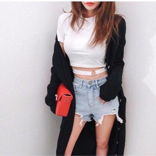 ÁO CROPTOP ĐAI EO ( Mỗi đơn hàng chỉ được mua 1 chiếc)