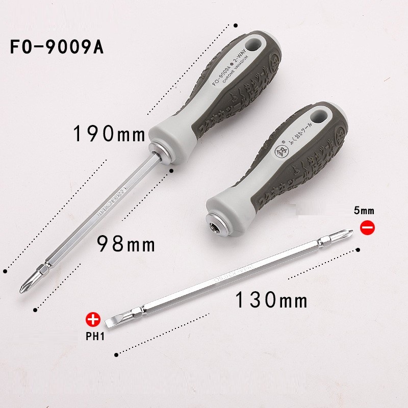 Tovit tua tô vít từ tính 2 đầu Nhật Bản FukuokaTools FO-9009A