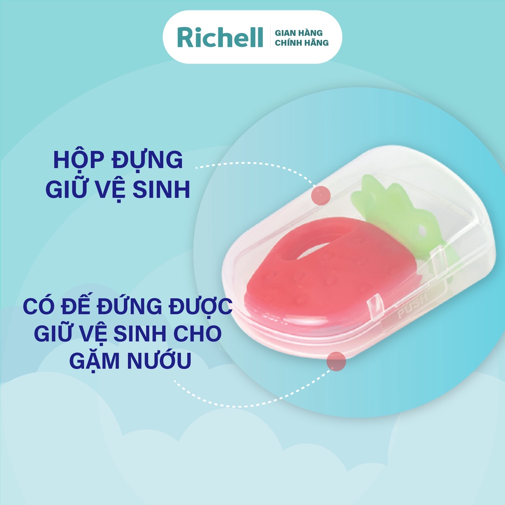 Gặm nướu silicone cho bé Richell Nhật Bản | Baby