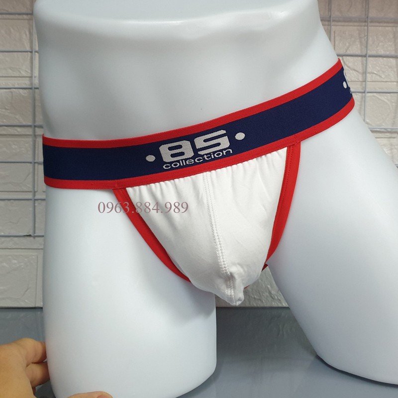 Quần tam giác nam 2 dây sau thoáng mát BS.137 chất cotton cho anh em cạp bản lớn trẻ trung, năng động