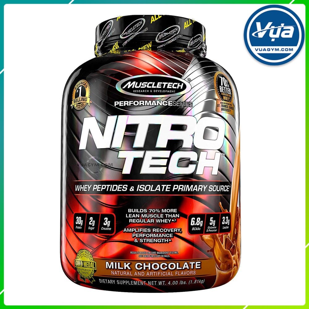 Sữa Tăng Cơ MuscleTech - Nitro-Tech (4 Lbs)