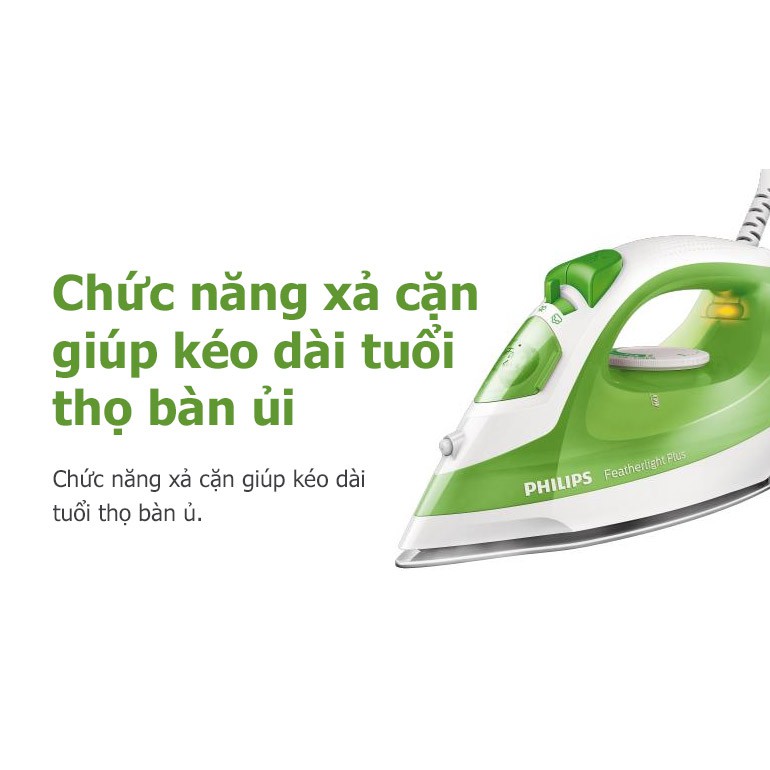 Bàn là hơi nước cầm tay Philips - GC-1426, bảo hành 24 tháng, hàng chính hãng