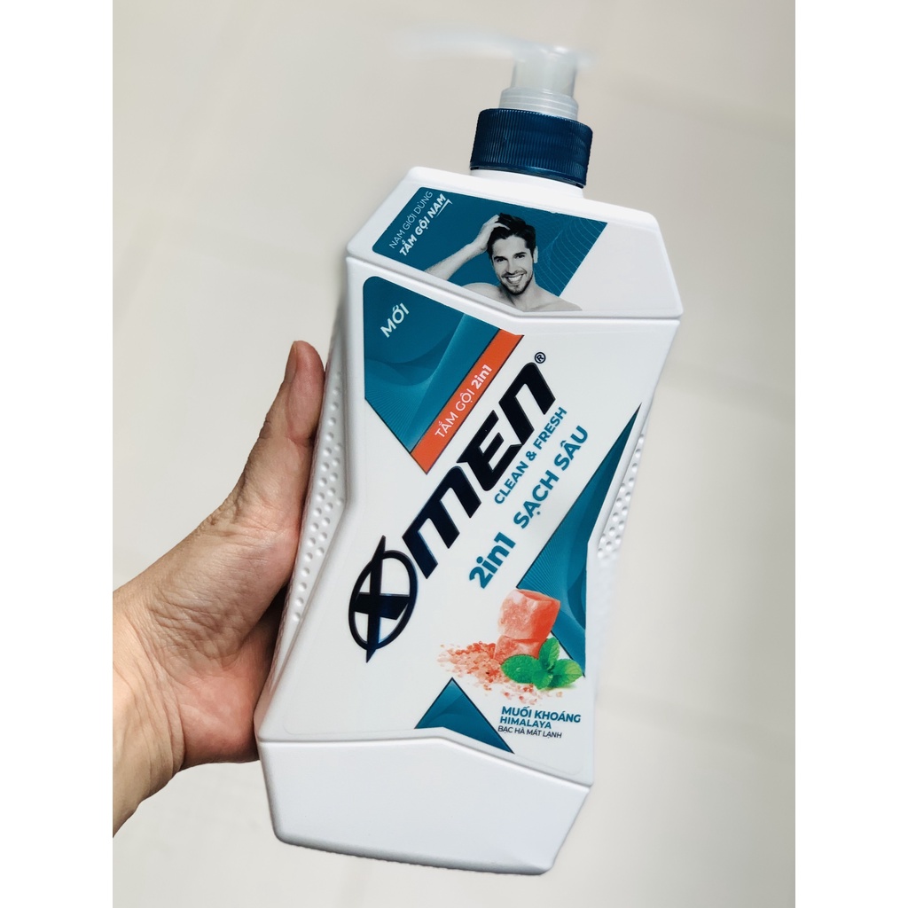 Sữa tắm, gội X-Men sạch sâu 2in1 , 650g ,630g - Có lựa chọn