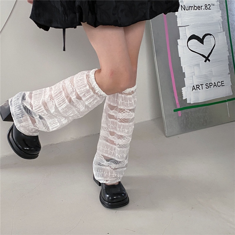 Youyo Jk Vớ Dài Qua Gối Dáng Rộng Giữ Ấm Chân Phong Cách Lolita Jk