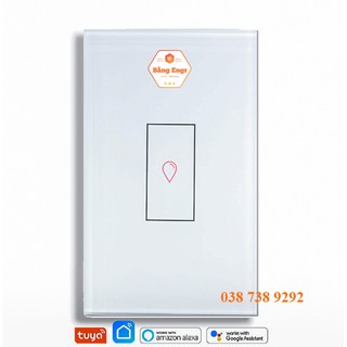 (Công suất lớn 4400W) Công tắc bình nóng lạnh Wifi điều khiển từ xa - Nút cảm ứng - Hỗ trợ ra lệnh giọng nói (APP Tuya)2
