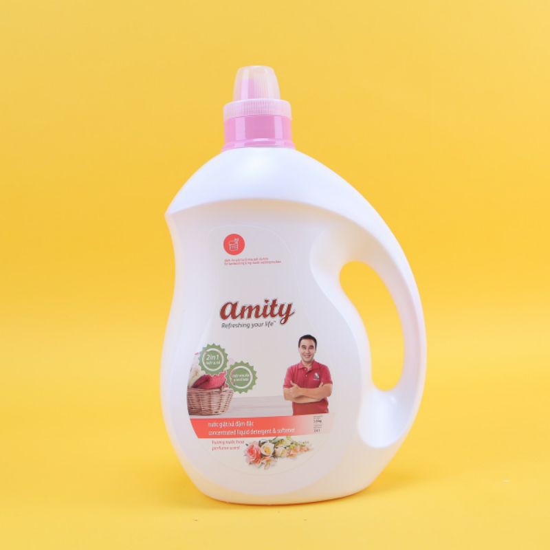 Nước giặt xả đậm đặt amity 3kg8 5kg - ảnh sản phẩm 2