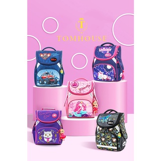 Cặp chống gù thương hiệu Delune, balo chống gù lưng cho bé lớp 1-4, cặp chống thấm nước