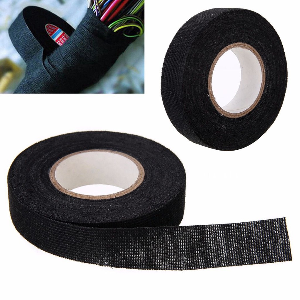 Cuộn dây vải dùng buộc bảo vệ dây cáp gọn gàng tiện dụng 19mm x 15M