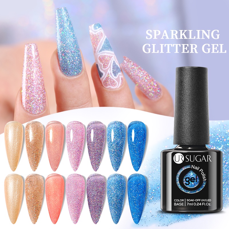Sơn móng tay UR SUGAR gel uv 7ml nhiều màu tự chọn