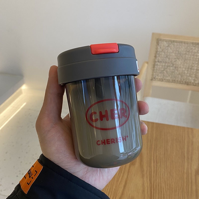 Bình Nước Nhựa Dễ Thương Cho Mùa Hè Năng Động Dung Tích 300ml