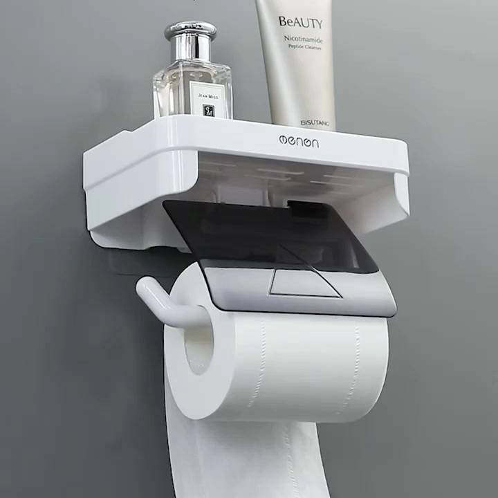 Giá Treo Cuộn Giấy Vệ Sinh Dán Tường, Giá Để Đồ Nhà Tắm, Kệ Treo Khăn Đựng Mỹ Phẩm OENON 387 Cao Cấp | BigBuy360 - bigbuy360.vn