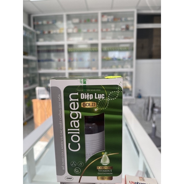 COLLAGEN DIỆP LỤC Vitamin E và Glutathion