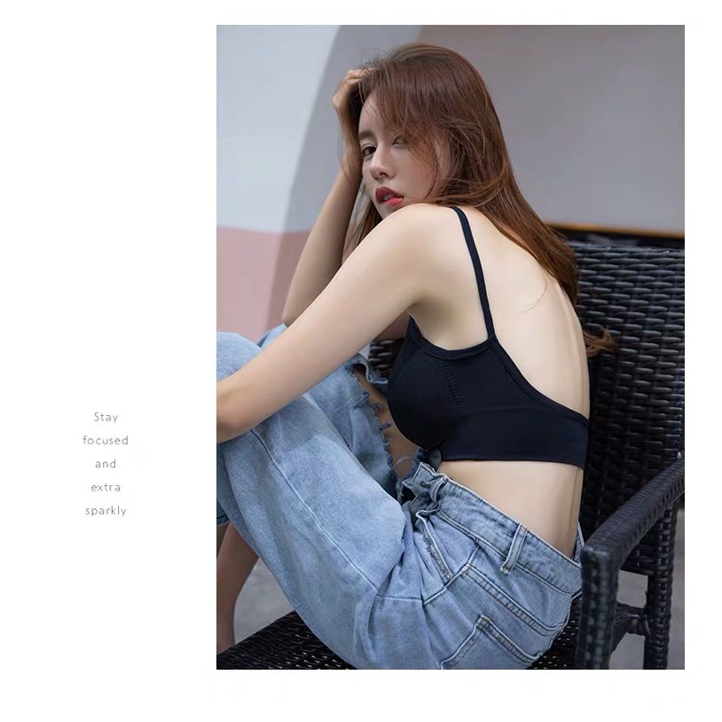 Áo bra Cotton Tập Gym Lưng chữ U cao cấp | BigBuy360 - bigbuy360.vn