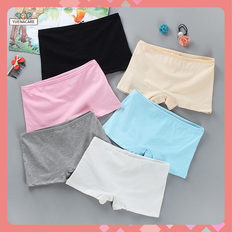 Quần lót bé gái bằng cotton họa tiết hoạt hình xinh xắn