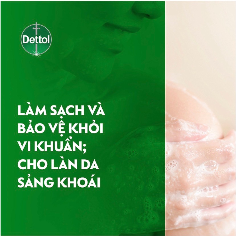 Sữa tắm Dettol Kháng khuẩn (Xanh) chai 950g