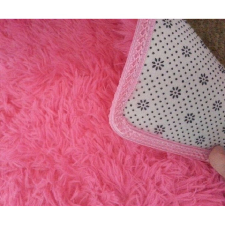 Thảm lông trải sàn, thảm lông chụp ảnh size 1m6 x 2m  - Hàng loại 1 có mặt chống trượt lông dài
