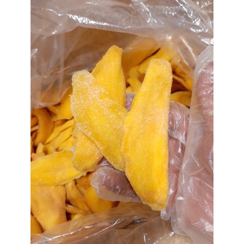 1Kg Xoài Sấy Dẻo Không Đường Thơm, Ngon
