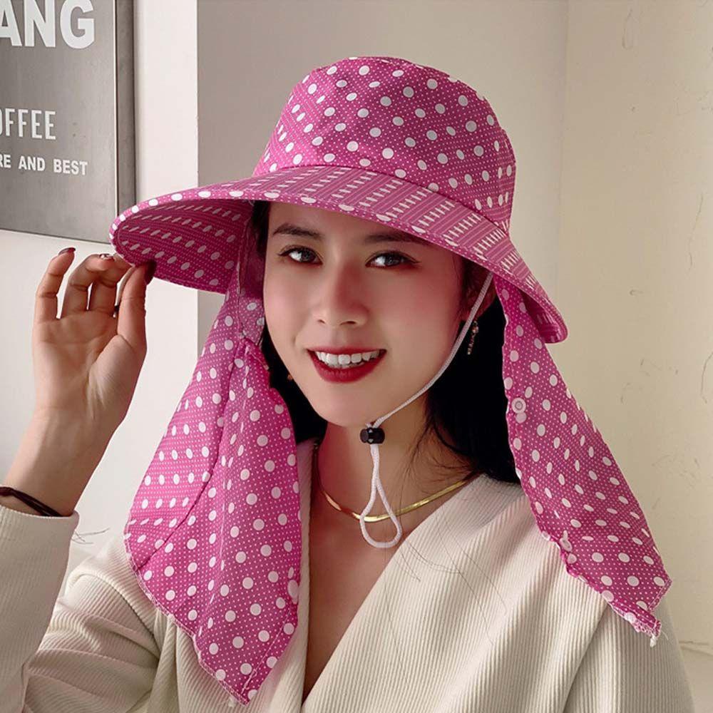 Mũ Vành Rộng Chống Tia UV Tiện Dụng Khi Đi Leo Núi Sự Bảo Vệ