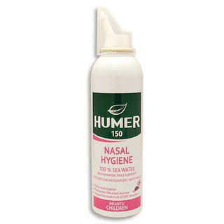 Nước biển xịt mũi cho trẻ sơ sinh Humer 150 Nasal Hygiene Infants Children 150ml