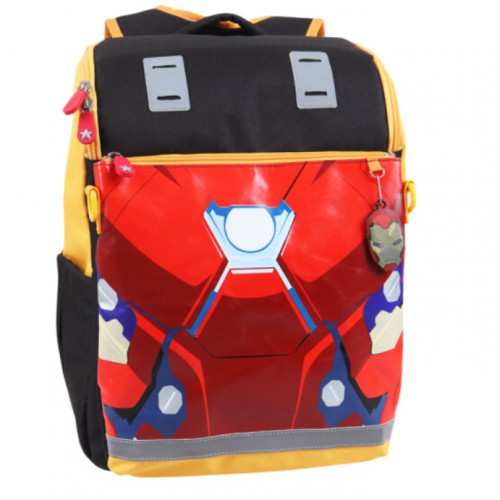 Ba lô học sinh tiểu học Iron Man màu vàng 34*22*38 BA5038B