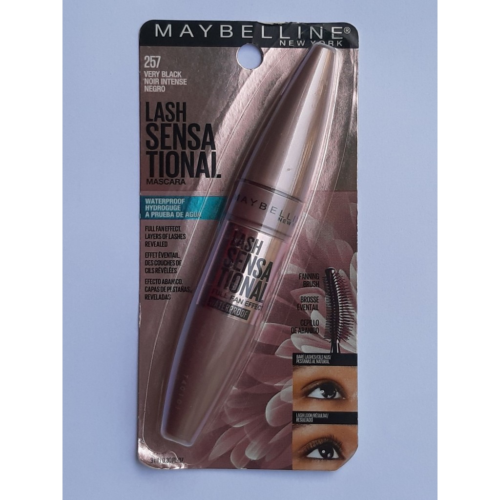 [Xách tay]Mascara Maybelline làm tơi mi Lash Sensational Waterproof