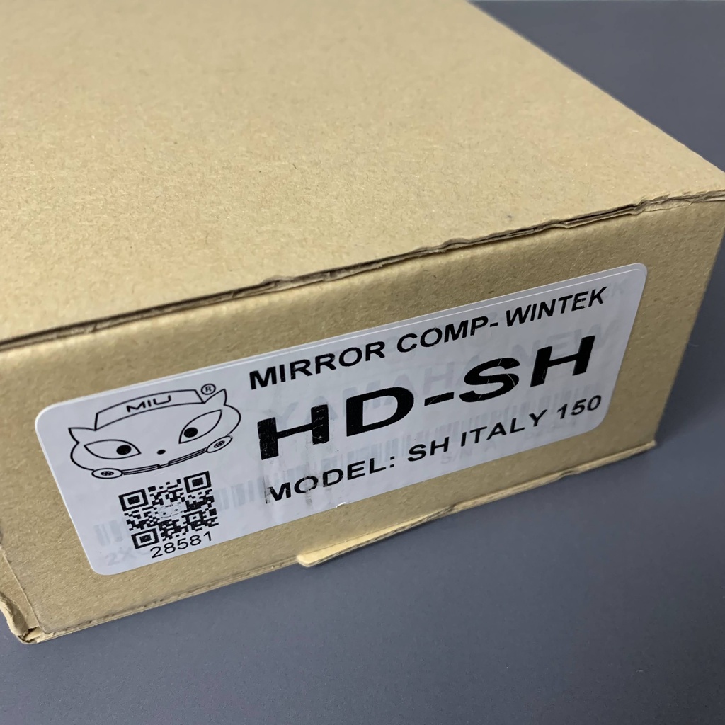 Cặp kính chiếu hậu SH Ý 150 zin chính hãng MIU, hàng Thái Lan nhập khẩu 100% - Cam kết chất lượng tuyệt đối