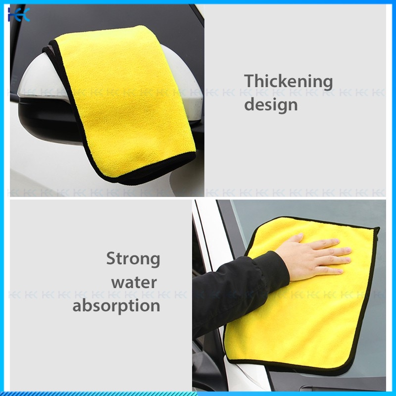 ❤️ Khăn Vi Sợi 30x30cm Vệ Sinh Xe Ô Tô Đa Năng Tiện Dụng