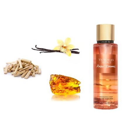 Xịt Thơm Body Mist Victoria’s Secret - AMBER ROMANCE (30ml-50ml-100ml) #heobu