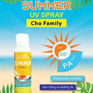 Xịt chống nắng Tami  Natural