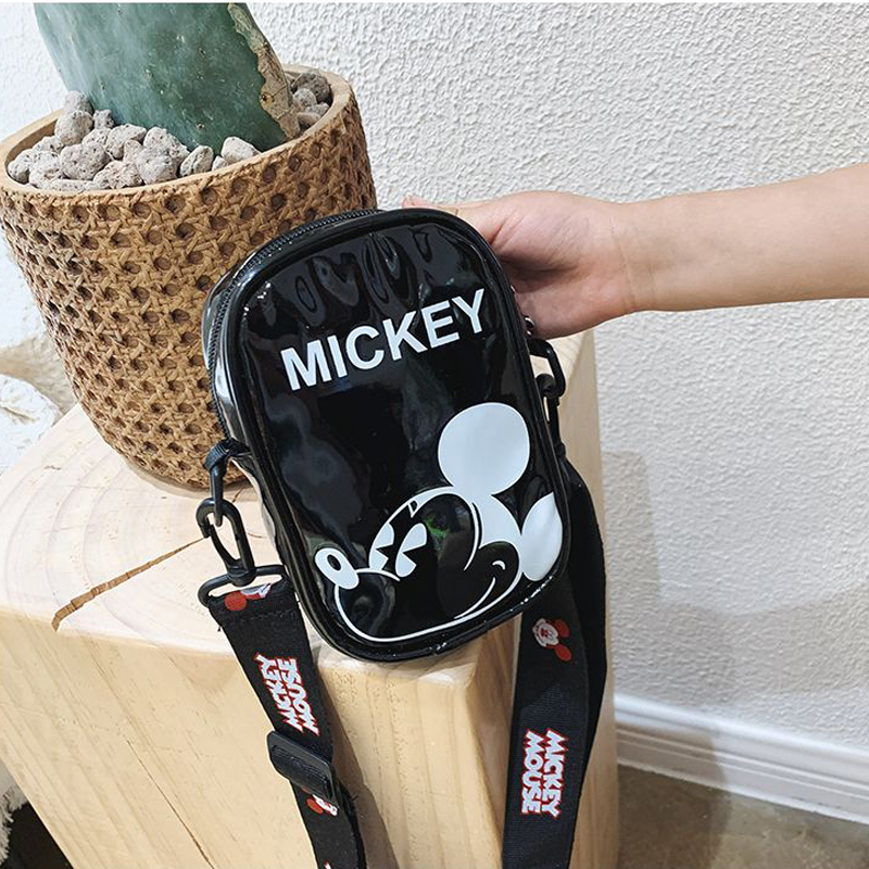 Túi Đeo Chéo Hình Chuột Mickey Cho Bé Gái