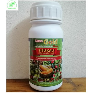 Chế Phẩm Sinh Học Over Nano Gold Siêu Kali (Đậm Đặc Gấp 5 Lần) Vào Quả Cực Nhanh Thể Tích 250ml