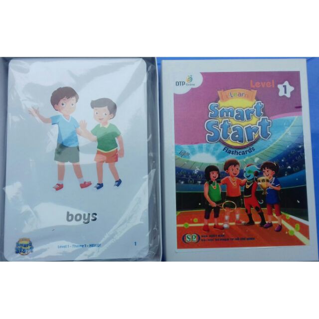 Flashcard Smart Start 1 (A5 in 2 mặt)