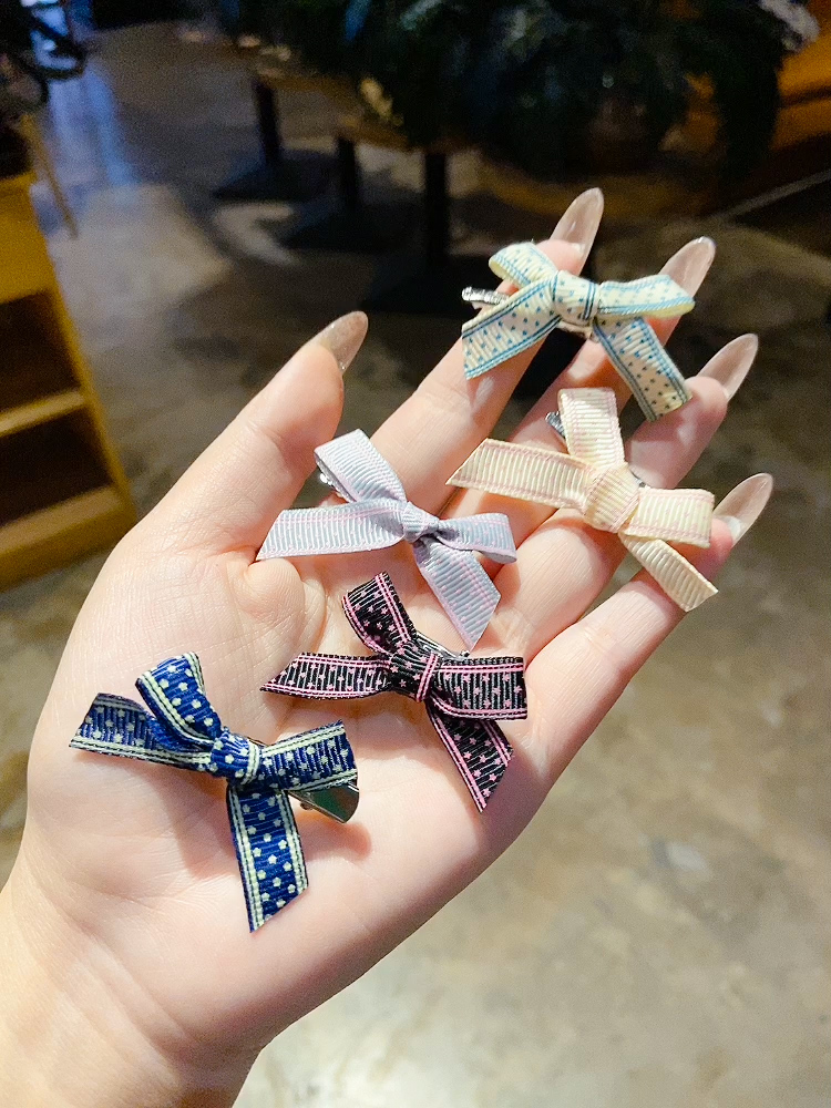 Set kẹp tóc hình nơ dễ thương dành cho bé gái