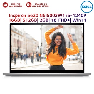 Laptop dell inspiron 5620 n6i5003w1 i5-1240p| 16gb| 512gb| 2gb| 16"fhd+| win11