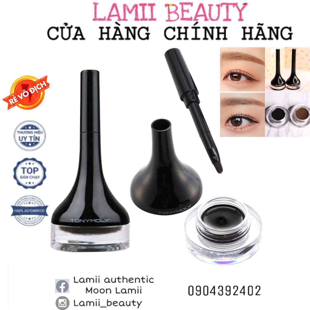 Gel kẻ mắt TONYMOLY BLACKSTAGE GEL