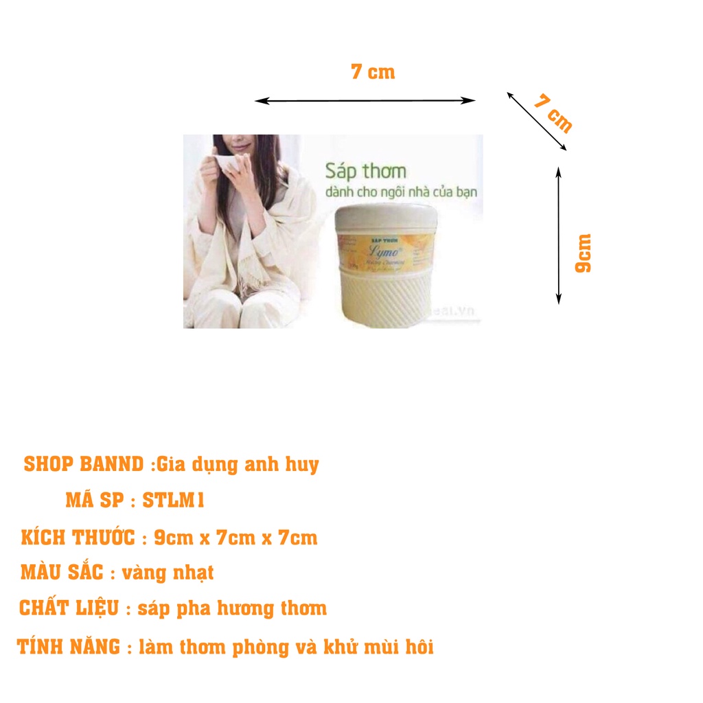 Sáp thơm khử mùi làm thơm phòng ngủ, tủ quần áo và nhà vệ sinh lưu hương thơm lâu - GDAH