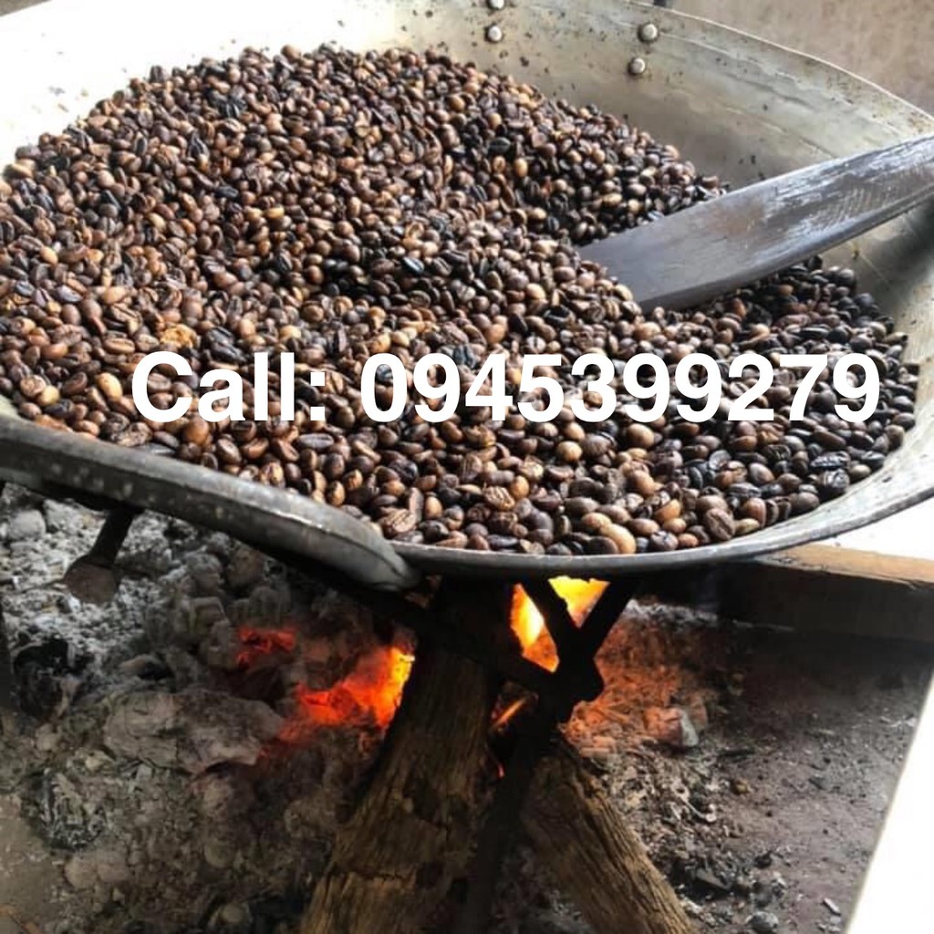 Cà phê hữu cơ rang bếp củi