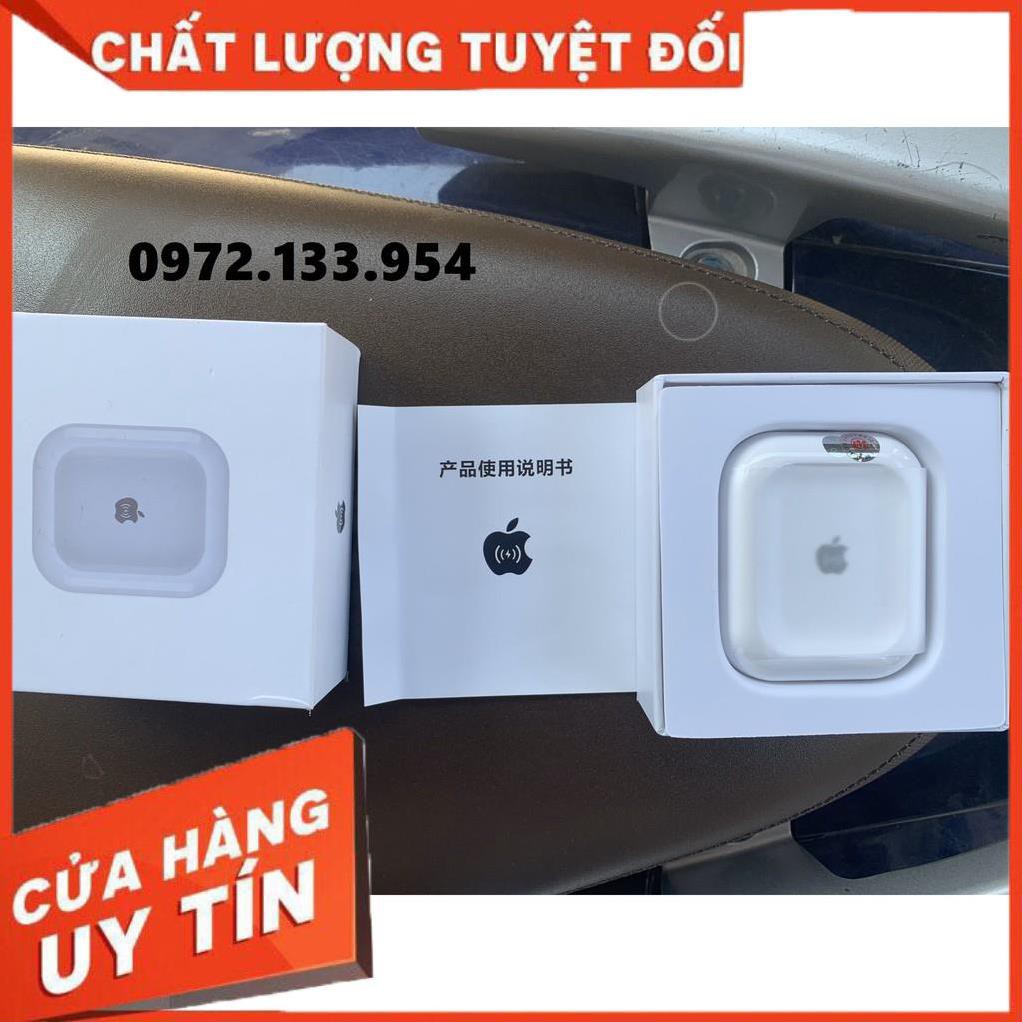 sạc không dây cho airpods hổ trợ sạc nhanh cho apple watch và điên thoại có hổ trợ sạc không dây ios và androi