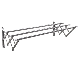 Giàn Phơi thông minh 1m2 inox 304 - Giàn phơi quần áo co giãn Inox 304 dài 1m2 ống 19mm