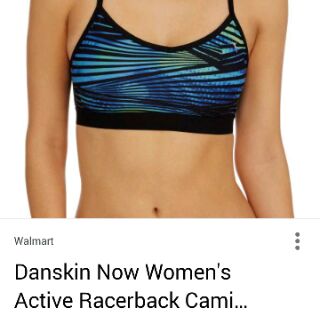 Bra tập Danskin, hàng xuất dư