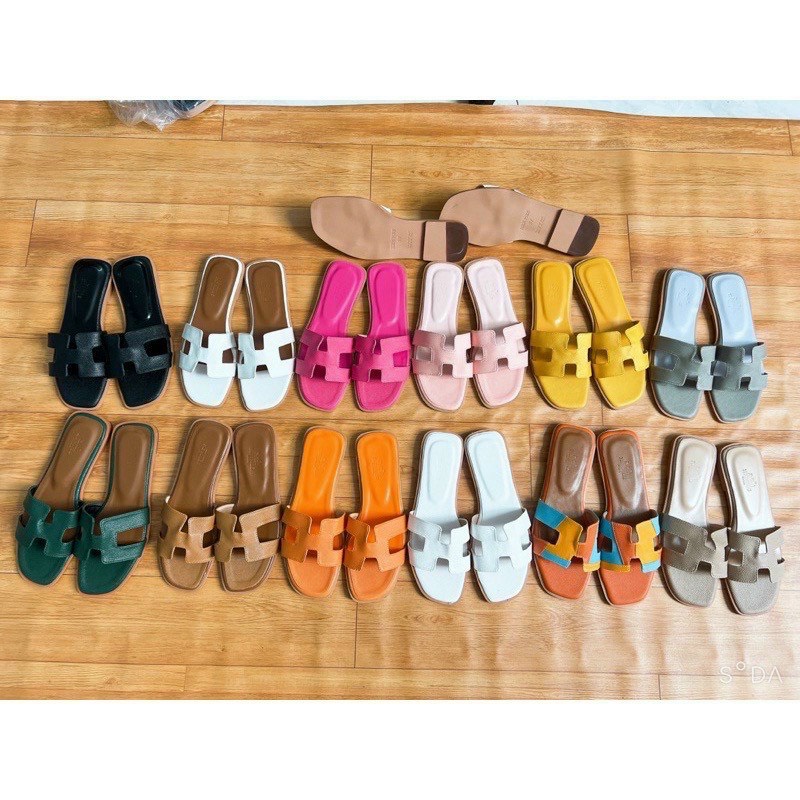 Dép quai chữ H đế xịn nhiều màu