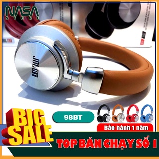 Tai Nghe Chụp Tai Không Dây Blutooth JBL 98BT Kiểu Dáng Hiện Đại Bass Siêu Ấm - BẢO HÀNH ĐỔI MỚI