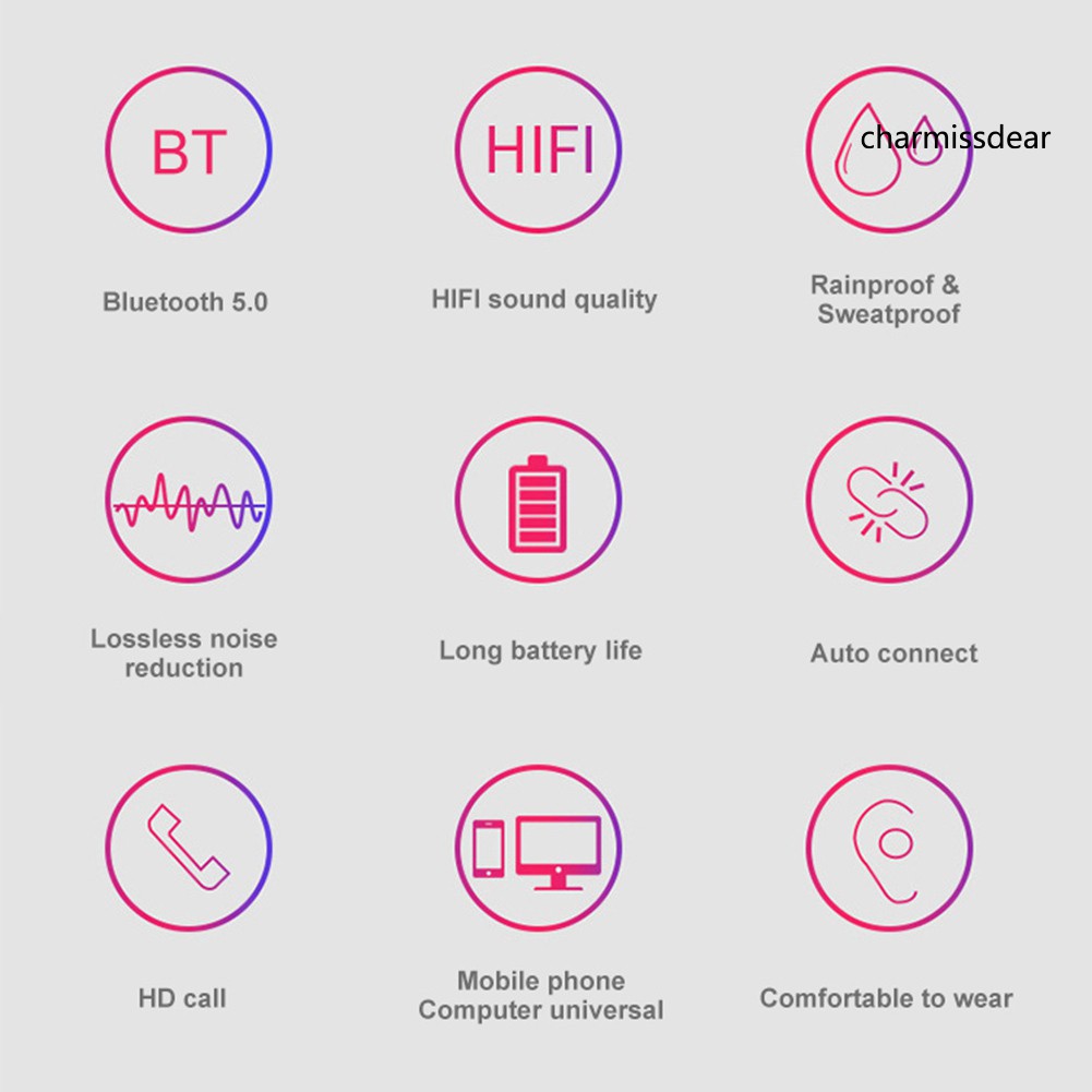 Tai nghe nhét tai không dây Bluetooth 5.0 mini Cmmi S650