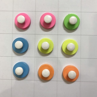 nam châm đính bảng từ D34mm các mầu