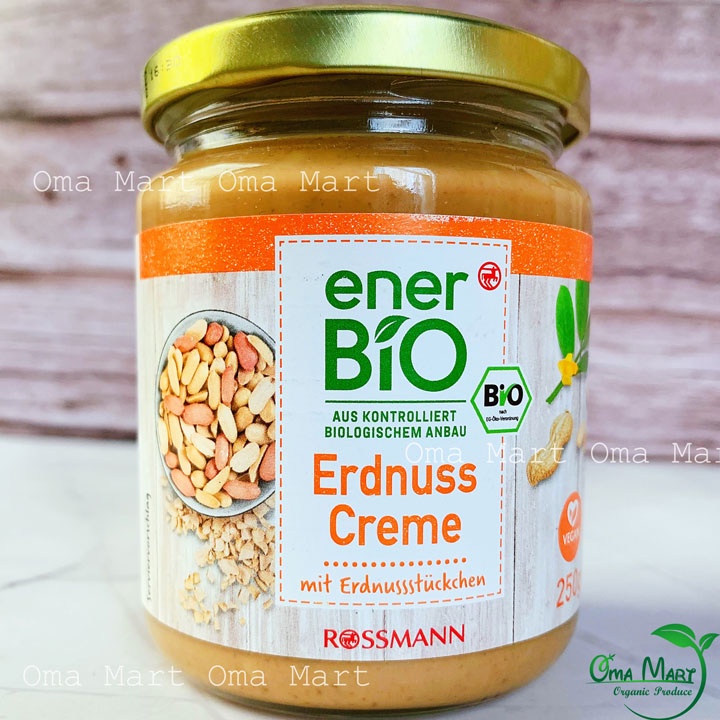 Bơ lạc hữu cơ EnerBio 250gr
