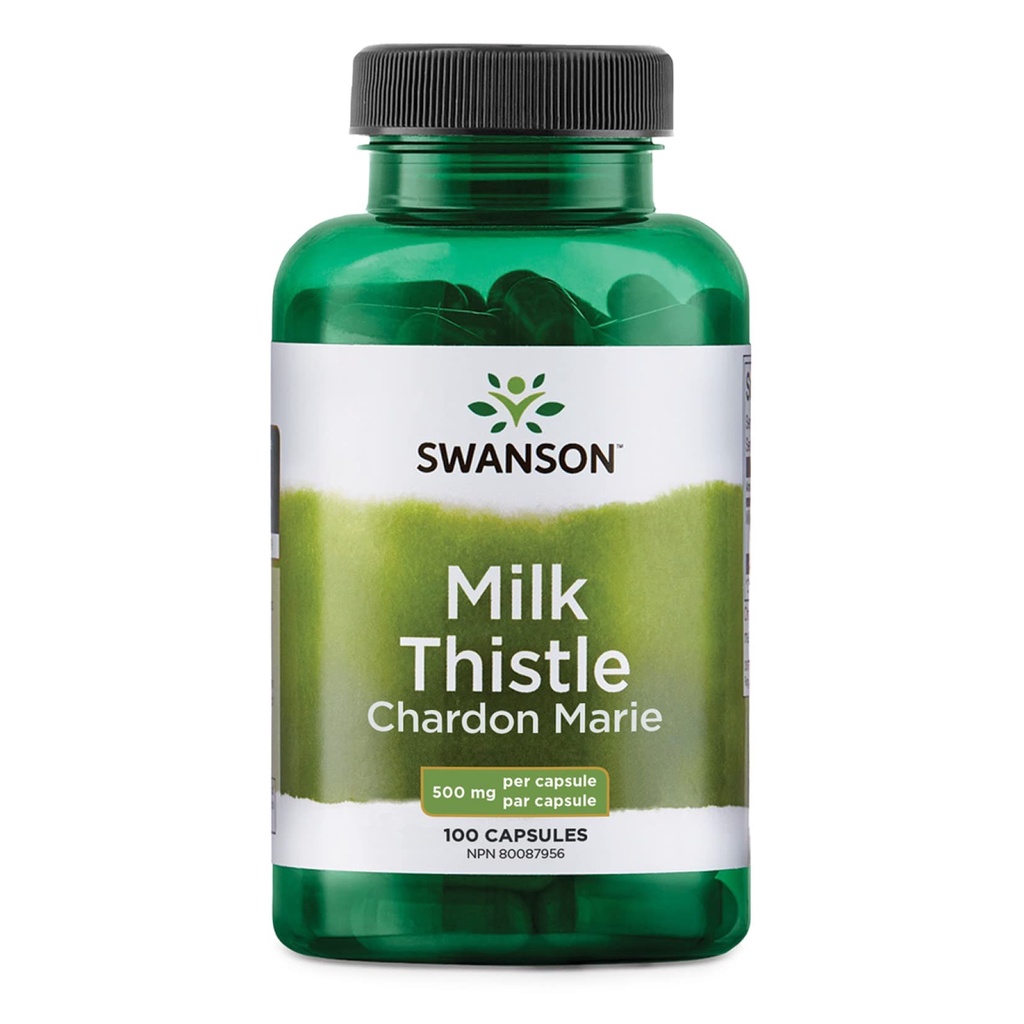 Viên uống giải độc gan Swanson Milk Thistle 1000mg 100 Viên