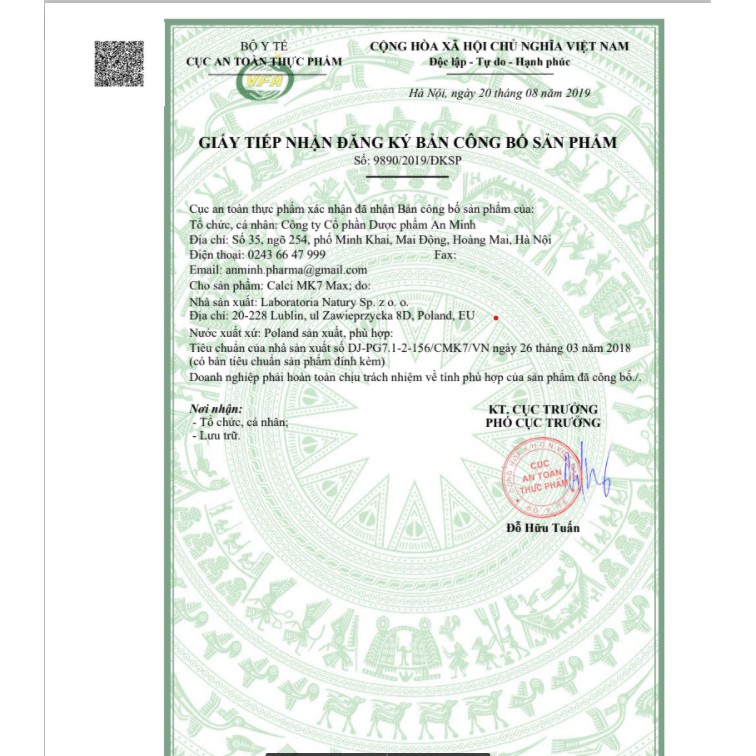 Calci MK7 Max - Chiết xuất từ tảo biển đỏ tự nhiên cho tuổi dậy thì, bà bầu, người loãng xương ( Hộp 60 viên) | BigBuy360 - bigbuy360.vn