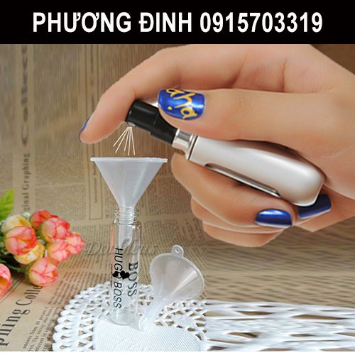 Phễu chiết mỹ phẩm - Phễu chiết nước hoa - Phễu chiết tinh dầu - Dụng cụ làm son